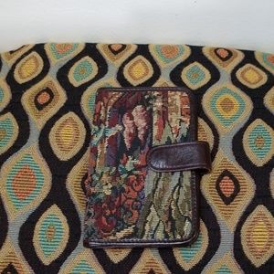 Vintage Tapestry Card Case